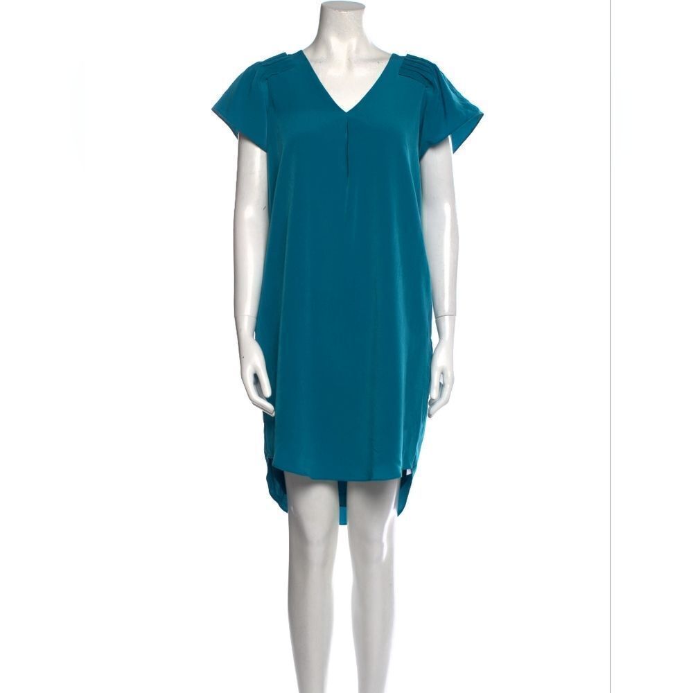 Halston Dress In Aqua Blu Absolutely STUNNING